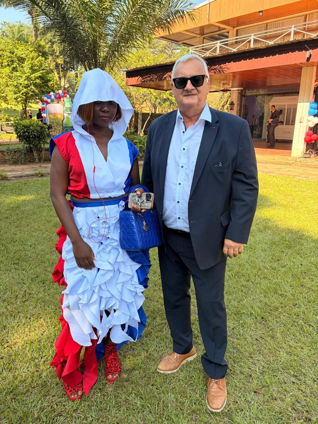 Réception du 14 juillet à l'ambassade de France à Bangui